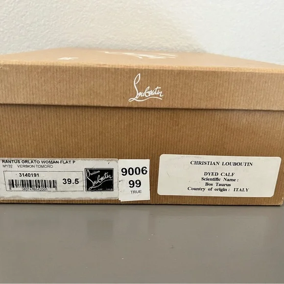 Christian Louboutin Rantus Orlato High Top Flat Shoes 🐯 - Picture 9 of 10